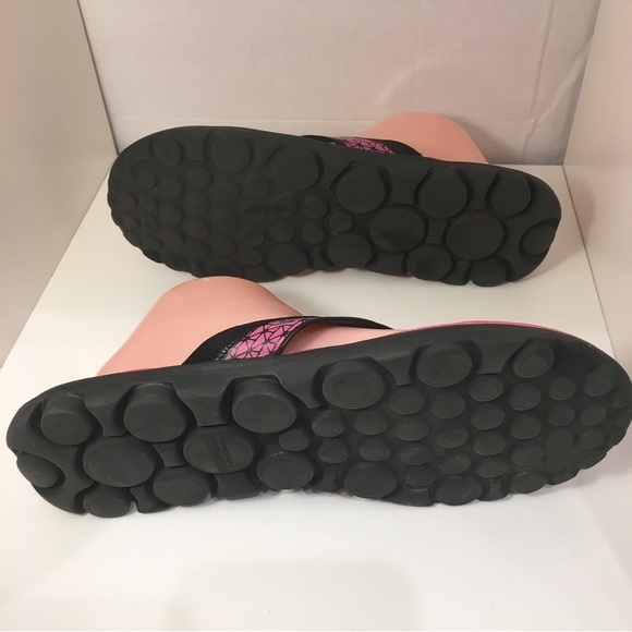 COPY - Skechers On the Go Sandals Size 8.5 Black Pink - Picture 4 of 7